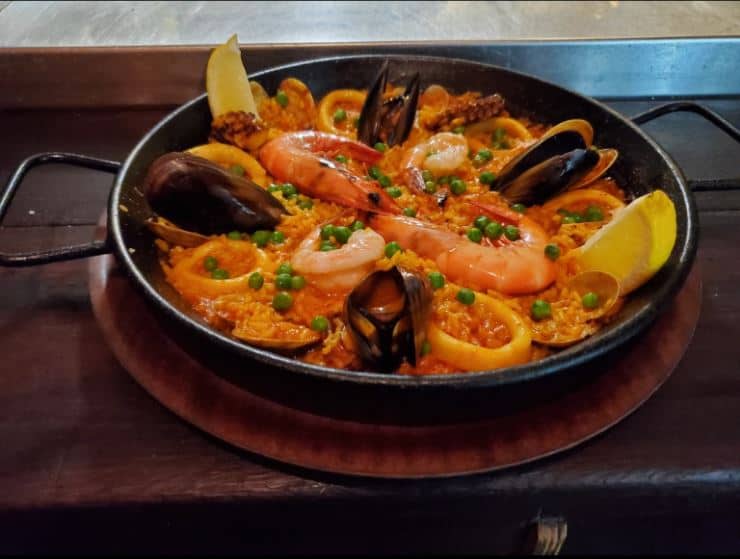1/2 price paellas